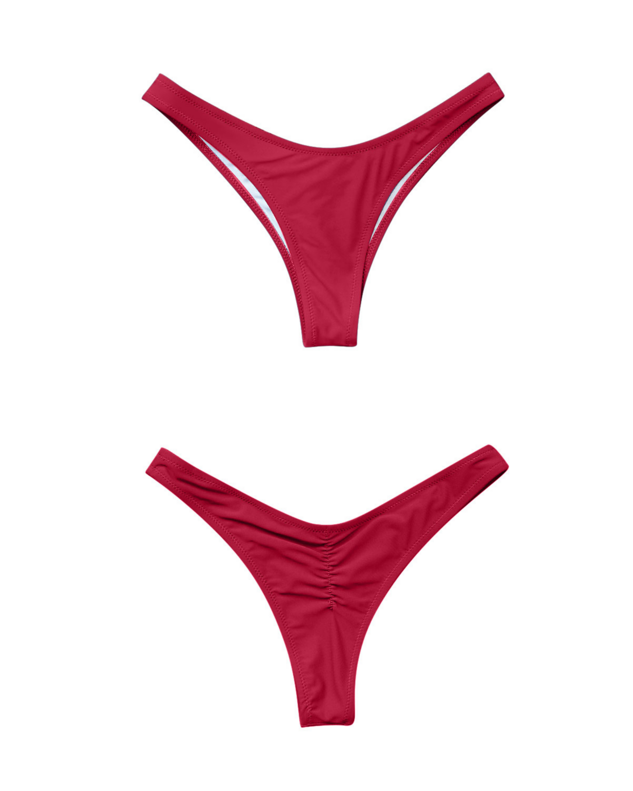 Kylie Bikini Bottom - Cherry