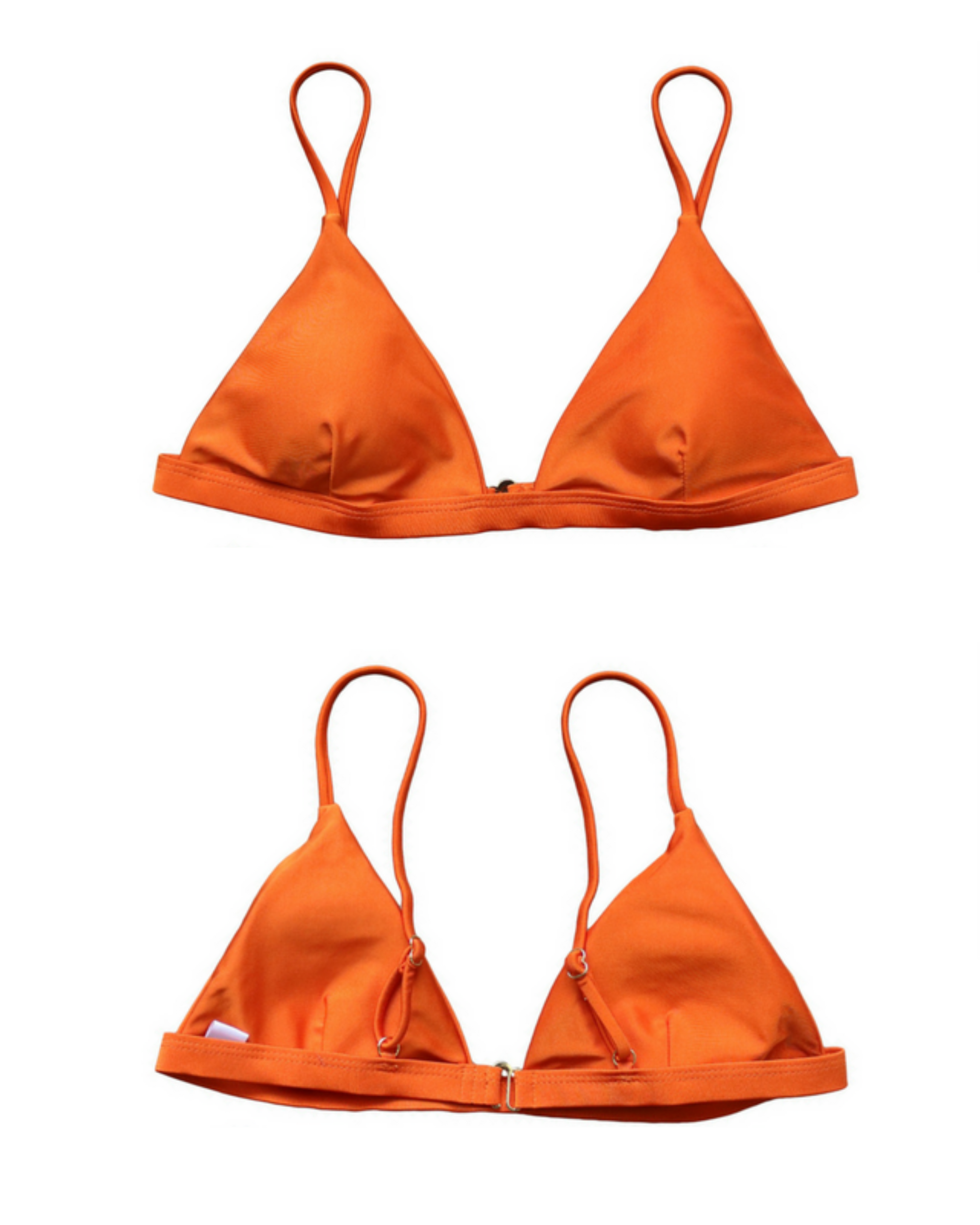 Sava Bikini Top - Tangerine