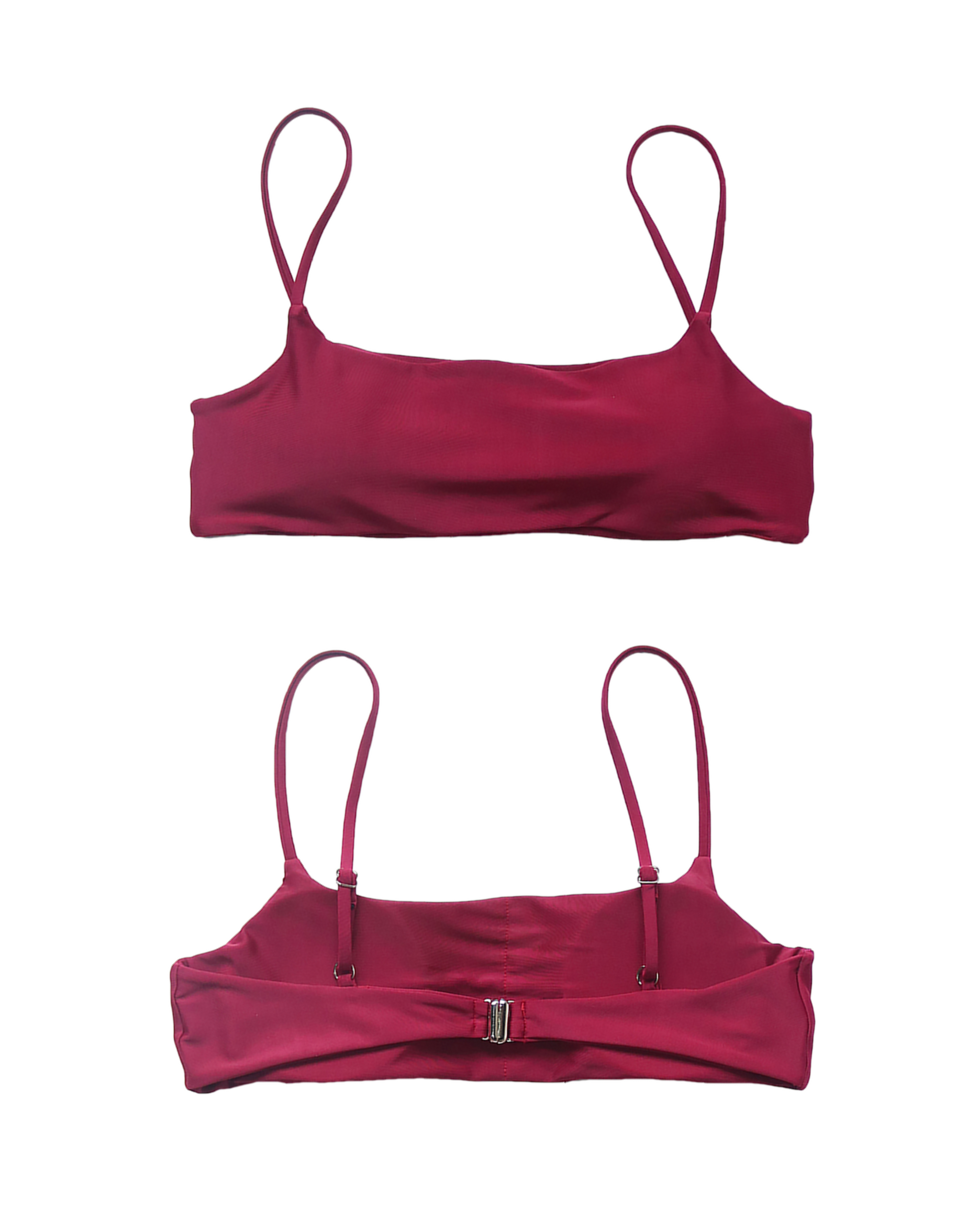 Ola Bikini Top - Ruby